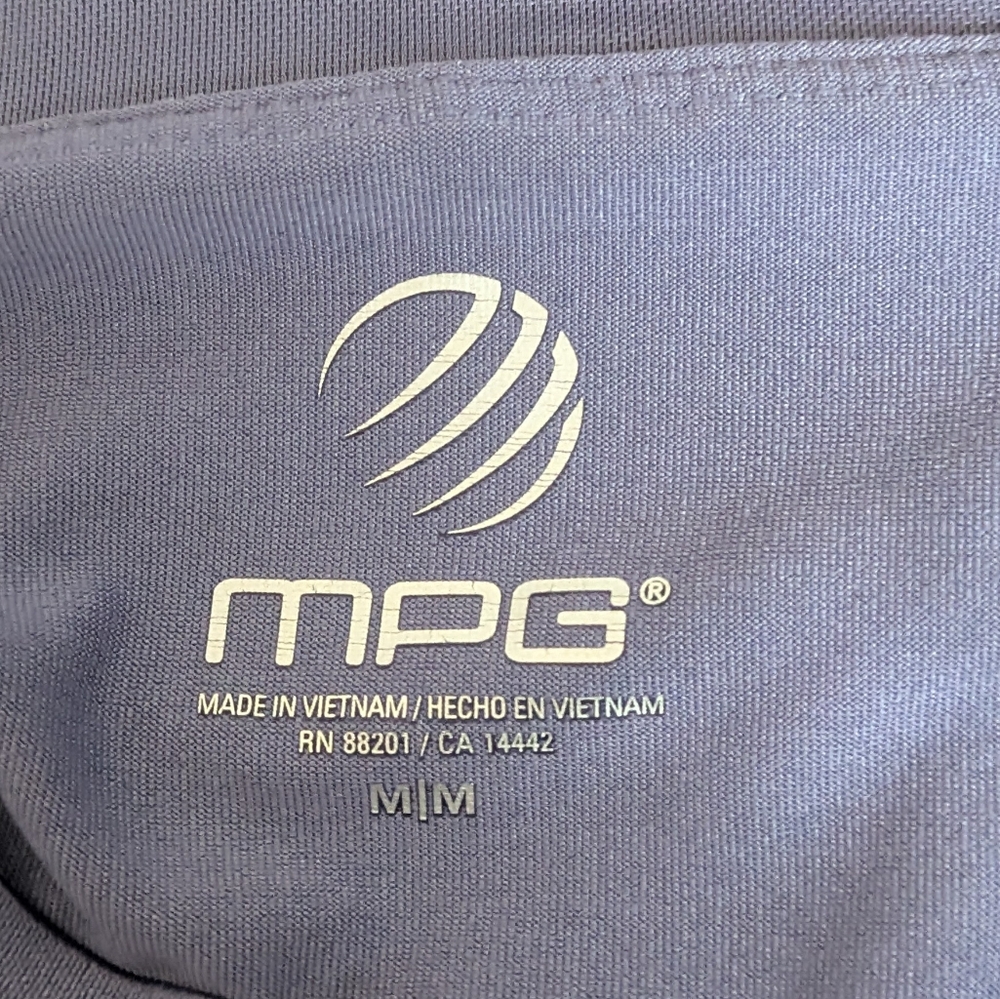 MPG Mondetta Golf Tennis Dress Activewear Purple Racerback Built-in Bra Sz M EuC - Picture 12 of 12